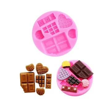 DIY Cartoon Eis Süßigkeiten Kuchen Silikon Form Handgemachte Schokolade Handwerk Kuchen Dessert Dekoration
