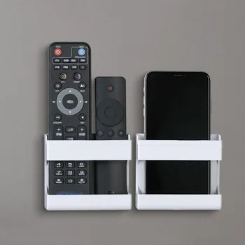 Multifunktionaler Wand-Organizer für Fernbedienungen und Mobiltelefone