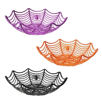 Halloween-Süßigkeitskorb, Halloween-Snacks, Obstschale, Kekse, Verpackungskorb, Süßes oder Saures, Dekoration