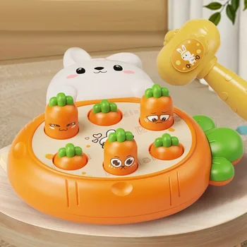 Cartoon Montessori Baby Spielzeug Kleinkind Pädagogisches Geburtstag Geschenk Tier Thema Klopfen Spiel Eltern