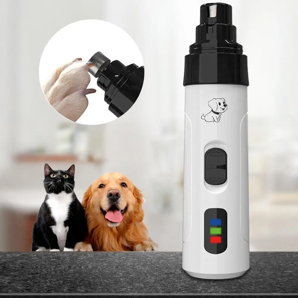 Schmerzloser elektrischer Hunde-Nagelschleifer für kleine – Bild 2