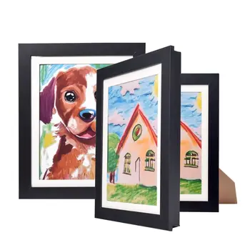 Kinder-Kunstrahmen mit Magnetischer Vorderseite zum Öffnen und Wechseln, Frametory für Poster, Fotos