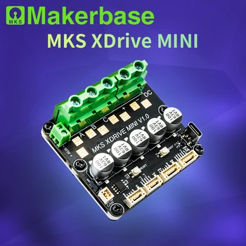 Makerbase MKS XRIVE MINI Hochpräziser bürstenloser Servomotor-Controller, basierend auf ODrv V3.6 mit AS5047P