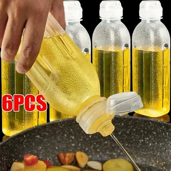 300/500ml Küche Öl Flasche Kunststoff Gewürz Squeeze Flasche Spender für Salat BBQ Sauce würz Kochen Werkzeug