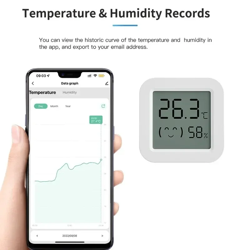 Zigbee 3.0 Temperatur- und Feuchtigkeitssensor – Bild 5