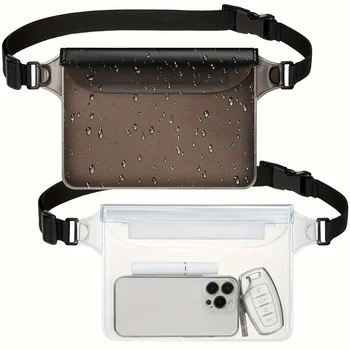 Wasserdichte Handytasche, dreilagige, versiegelte, wasserdichte Handyhüfttasche mit Touchscreen, geeignet