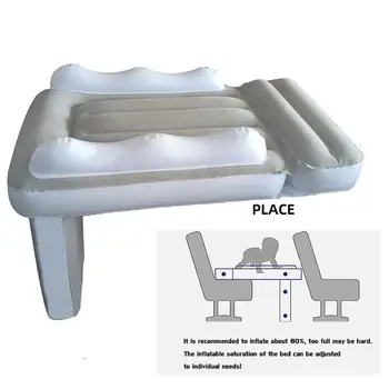 Tragbare Kleinkind Flugzeug Bett Für Kind Baby Matratze Luft Bett Sitz Extender Schlaf Matratze Sitz Für Reise