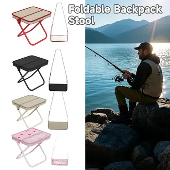 Outdoor-Klappstuhl mit Tragetasche - Ideal für Camping, Picknick, Angeln und Skizzieren