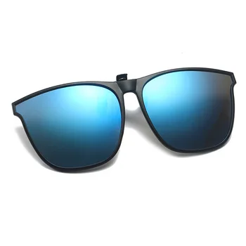 Polarisierte Clip On Sonnenbrille Männer Frauen Auto Fahrer Brille Nachtsicht Brillen Anti Glare Vintage