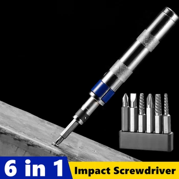 6-in-1-Schlagschrauber, Schlagantrieb, verrostet, festsitzende Verbindungselemente, Entferner