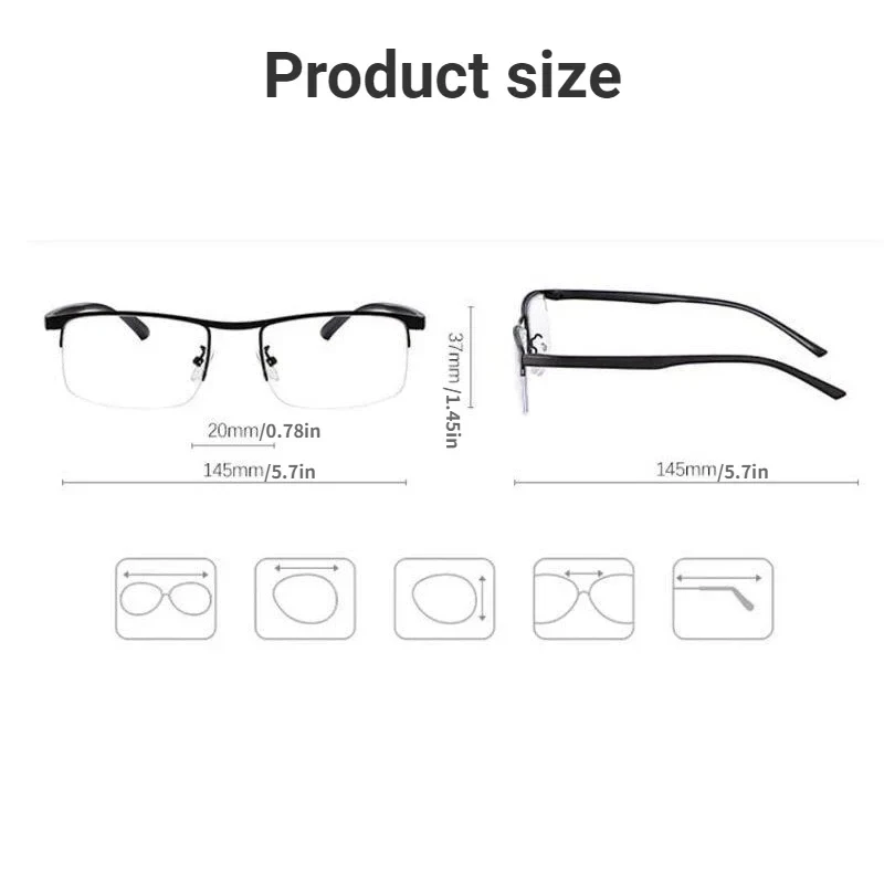 Progressive multifokale Lesebrille für Damen und Herren – Bild 4