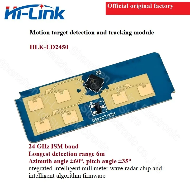 Kostenloser versand 24G HLK-LD2450 Sensing Abstand 8M – Bild 2
