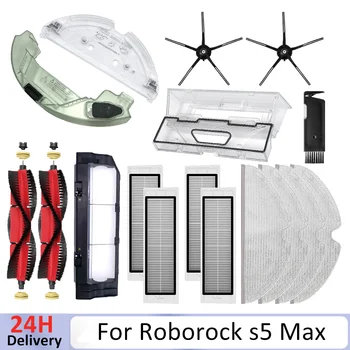 Roborock S5 Max S6 MaxV S6 Pure Roboterstaubsauger Ersatzteile Zubehör Hauptbürste Seitenbürste Wischmopp Tuch