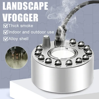 Party Nebel Maker Wasser Teich Brunnen Fogger 12 LED Farbe Aquarium Nebel Maker Halloween Ostern Party