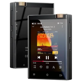 Hi-Fi MP3-Player mit Bluetooth und WLAN, Oilsky Verlustfreier DSD High-Resolution Digital Audio mit 16GB/64GB