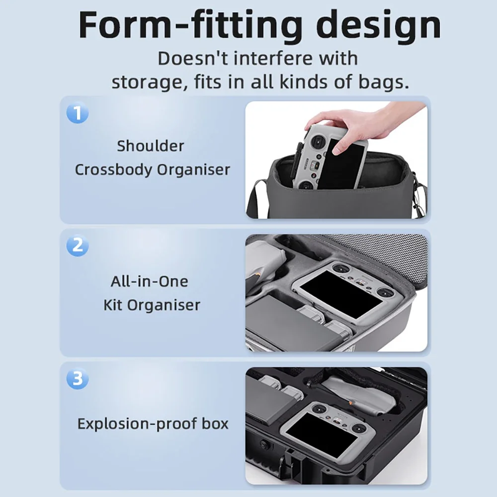 BRDRC Silikonhülle für DJI NEO 2/Mini 5 Pro/Air 3S Drohne RC – Bild 5