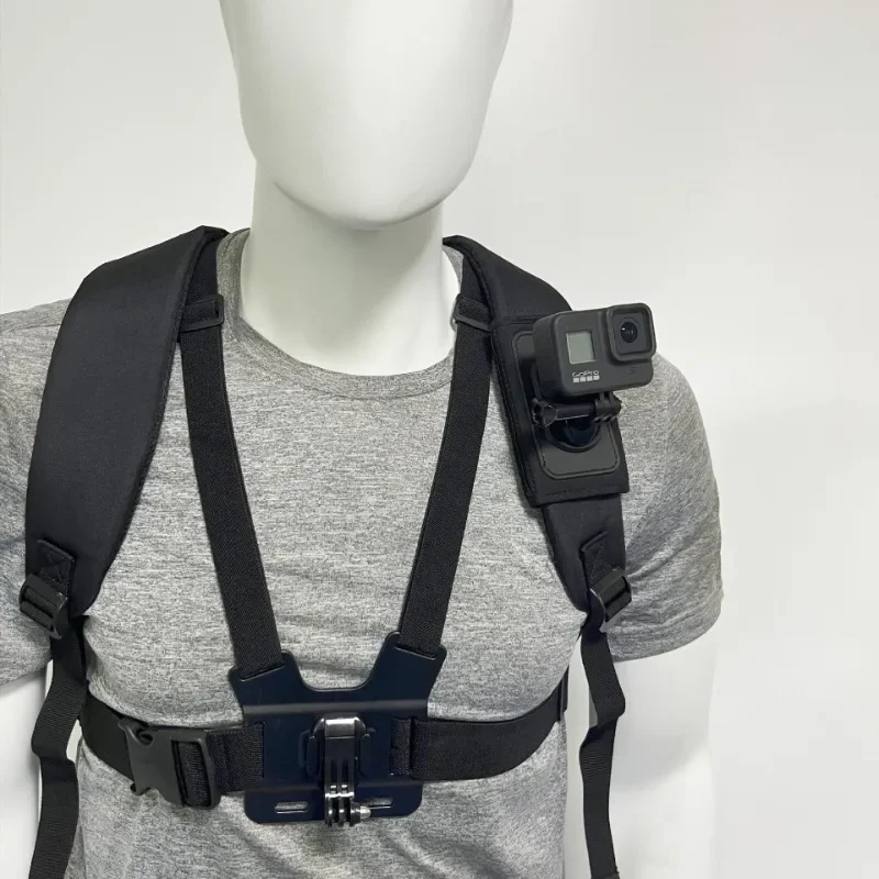 360 Rotation Tasche Rucksack Schultergurt Halterung für GoPro – Bild 4