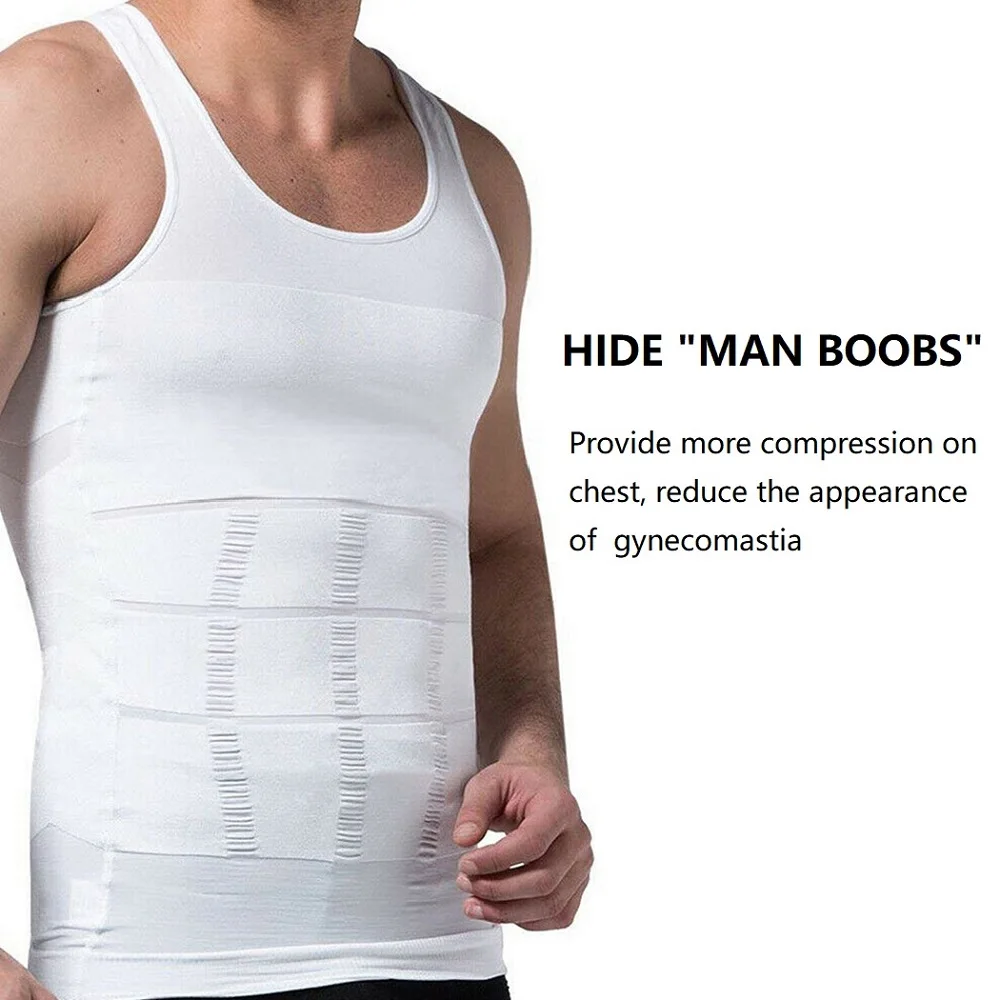 Herren Kompression hemden Tanktops Unterhemden Herren – Bild 3