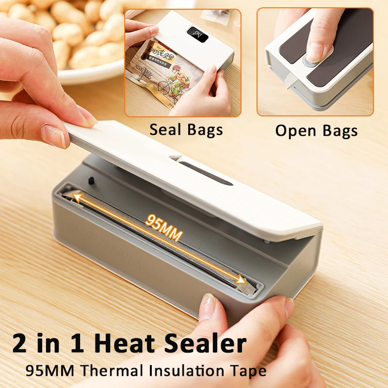 Mini Heat Sealer Plastiktüte Heißsiegelmaschine – Bild 2