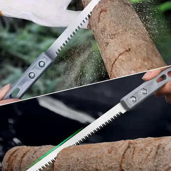 Handsäge Gartensäge, 340 mm Holzbearbeitungssäge, Mini-Säge zum Schneiden von Holz und Wandpaneelen