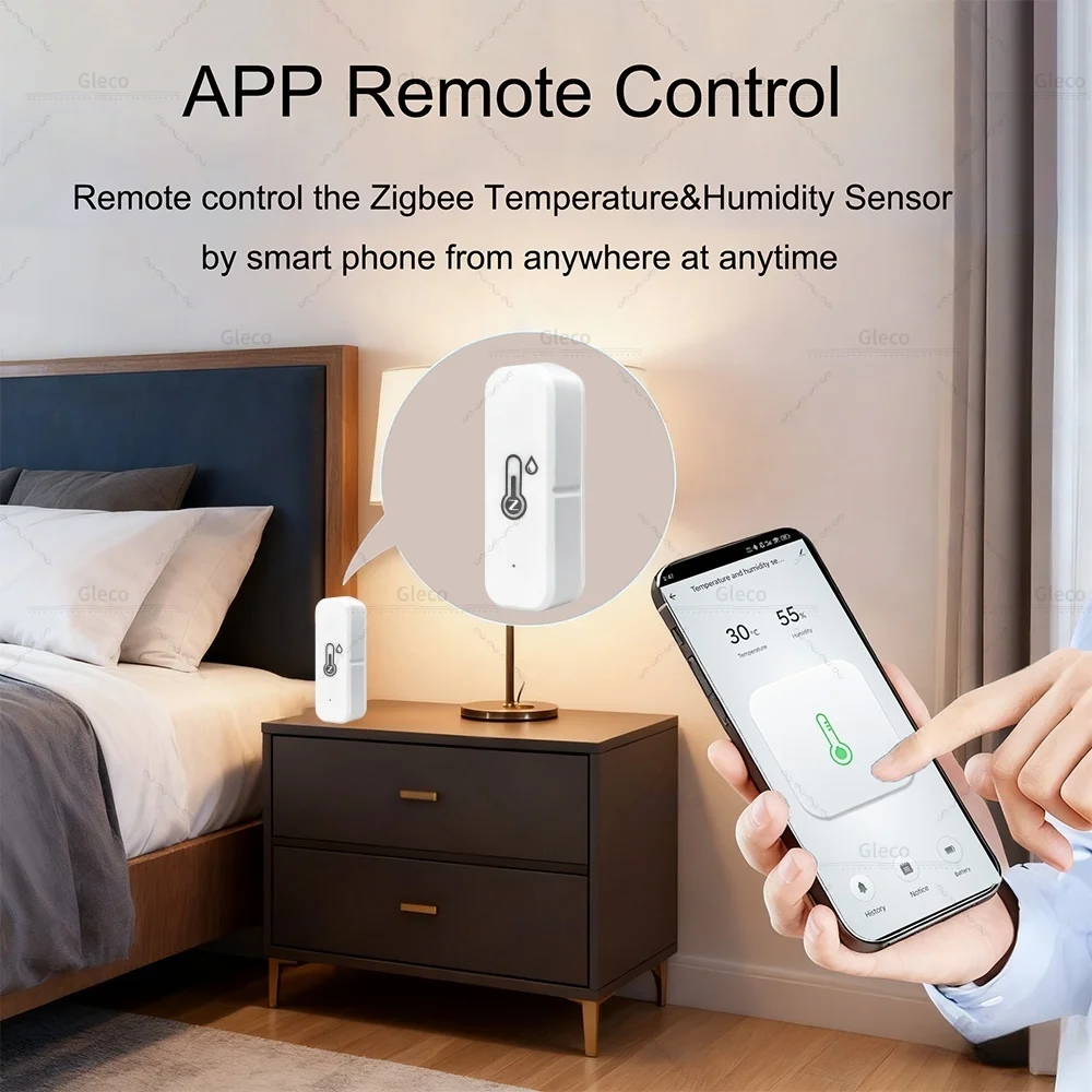 Tuya Zigbee 3,0 Mini Temperatur Und Feuchtigkeit Sensor – Bild 4