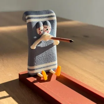 Kreativer, lustiger Räucherstäbchenhalter, handgefertigter Räuchergefäß aus Kunststoff für den Innenbereich