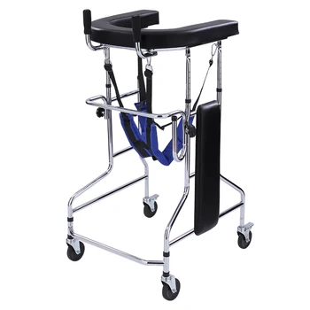 Ältere Gehhilfe mit Sitz, Rehab-Trainingsrollator, Mobilitätshilfsgerät für Senioren, Unterstützung bei
