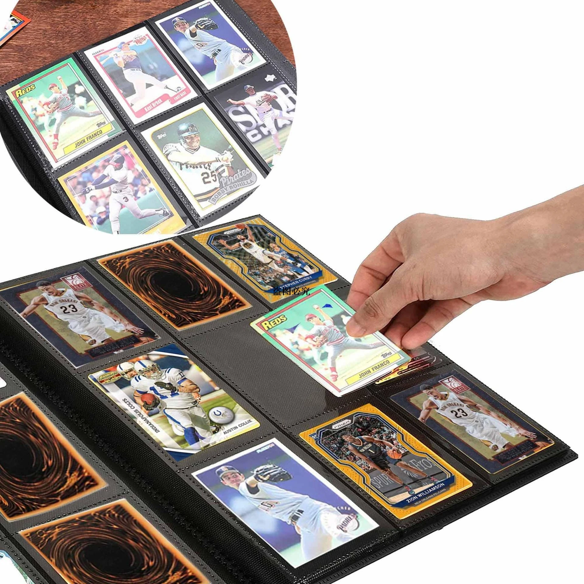 160/360 Spielkarten-Album mit Kapazität für 4/9 Karten pro – Bild 2