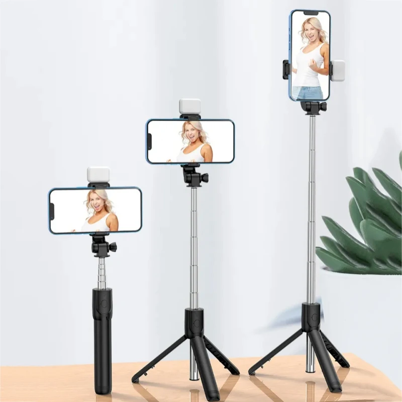 All-in-One erweiterbares tragbares IPhone-Stativ Selfie Stick – Bild 6