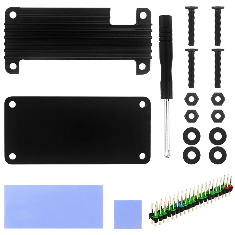 Raspberry Pi Zero 2 W Aluminiumgehäuse für Raspberry Pi Zero – Bild 6
