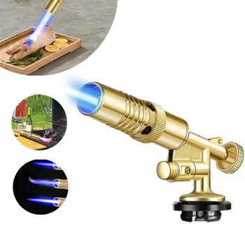 Gasbrenner, Schweißbrenner, Gold, Kupfer, tragbar, Schweißgasbrenner, Hochtemperatur-Flammen-Gas-Blasbrenner