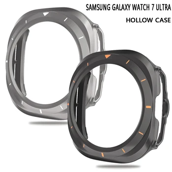 Schutzhülle für Samsung Galaxy Watch 7 Ultra, 47 mm, harte PC-Stoßstange, keine Bildschirmfolie für Galaxy