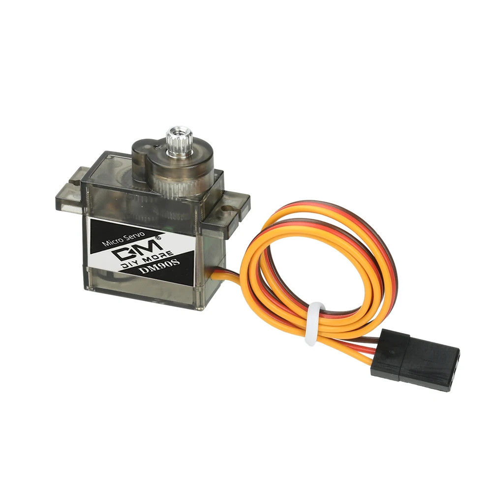 MG90S 180 Grad Micro-Servomotor 12 g Aluminium-Eisengetriebe – Bild 2