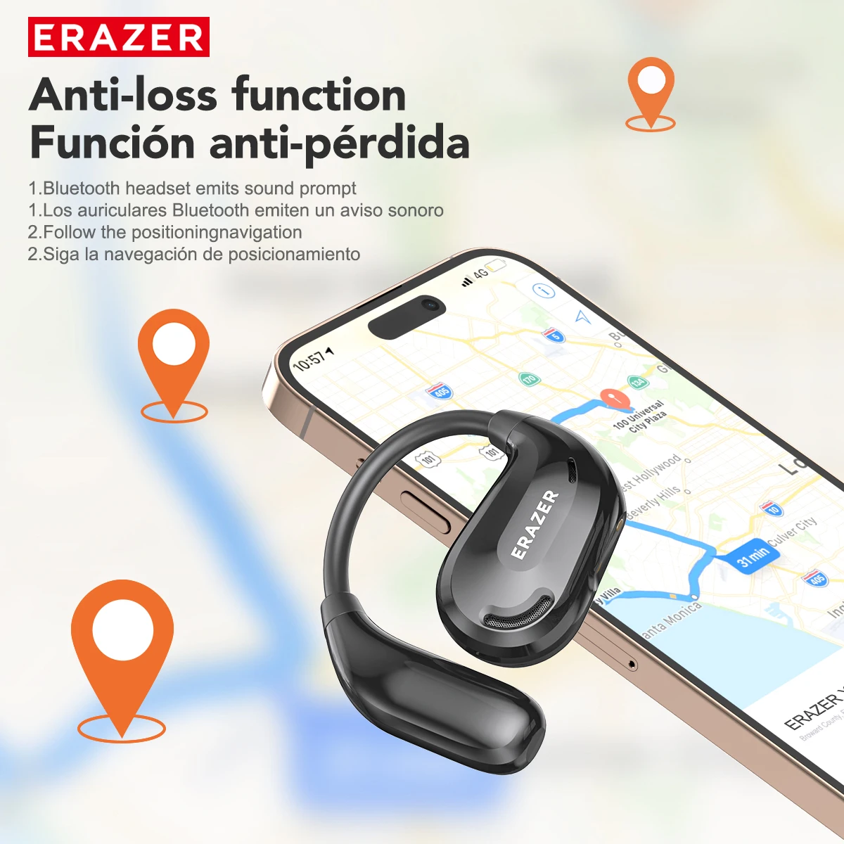 ERAZER XT66PRO Bluetooth-Kopfhörer ASMR-Headsets DIY APP AI – Bild 3
