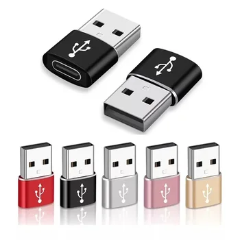 USB 3.0 auf USB C 3.1 Adapter Mini Hi-Speed USB Typ C Buchse auf USB Typ A Stecker Schnellladung
