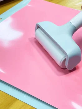 Gummirolle für Cricut/Silhouette-Bastelarbeiten, funktioniert mit zum Aufbügeln, Vinyl, wiederverwendbare