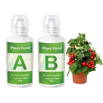 Dünger A und B Hydrokultur Gartenpflanze Lebensmittel Pflanzendünger für Blumen Gemüse Gras Nährstoffe