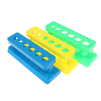 Unterstützung Bü rette Stand Labor Reagenzglas Stand Regal Kunststoff Reagenzglas Rack Halter Labor Schul