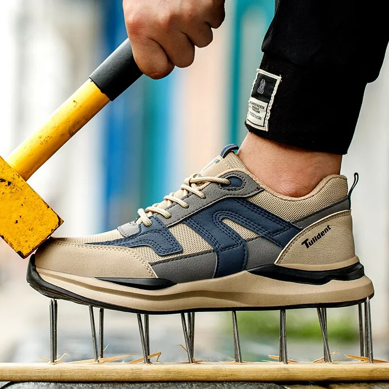 Sicherheits Schuhe Männer Mit Stahl Kappe Kappe Anti-smash – Bild 2