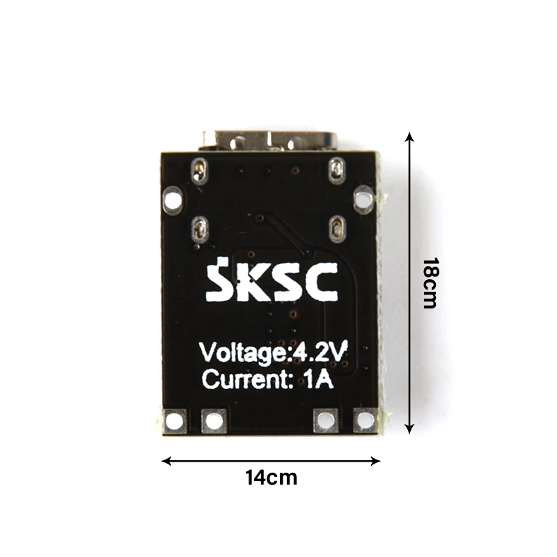 1PCS Typ-c 5V 1A Micro USB 18650 Lithium-Batterie Lade Bord – Bild 6