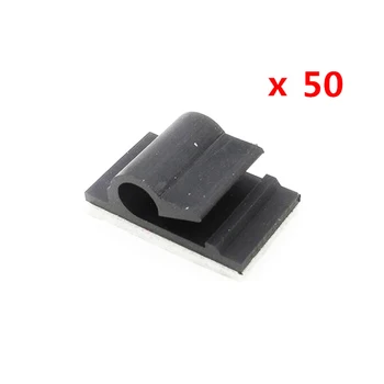 Auto Draht Kabel Clip Kabel Halter R Fixer Organizer Drop Selbstklebende Klemme Kabel Clips (50 Stück)