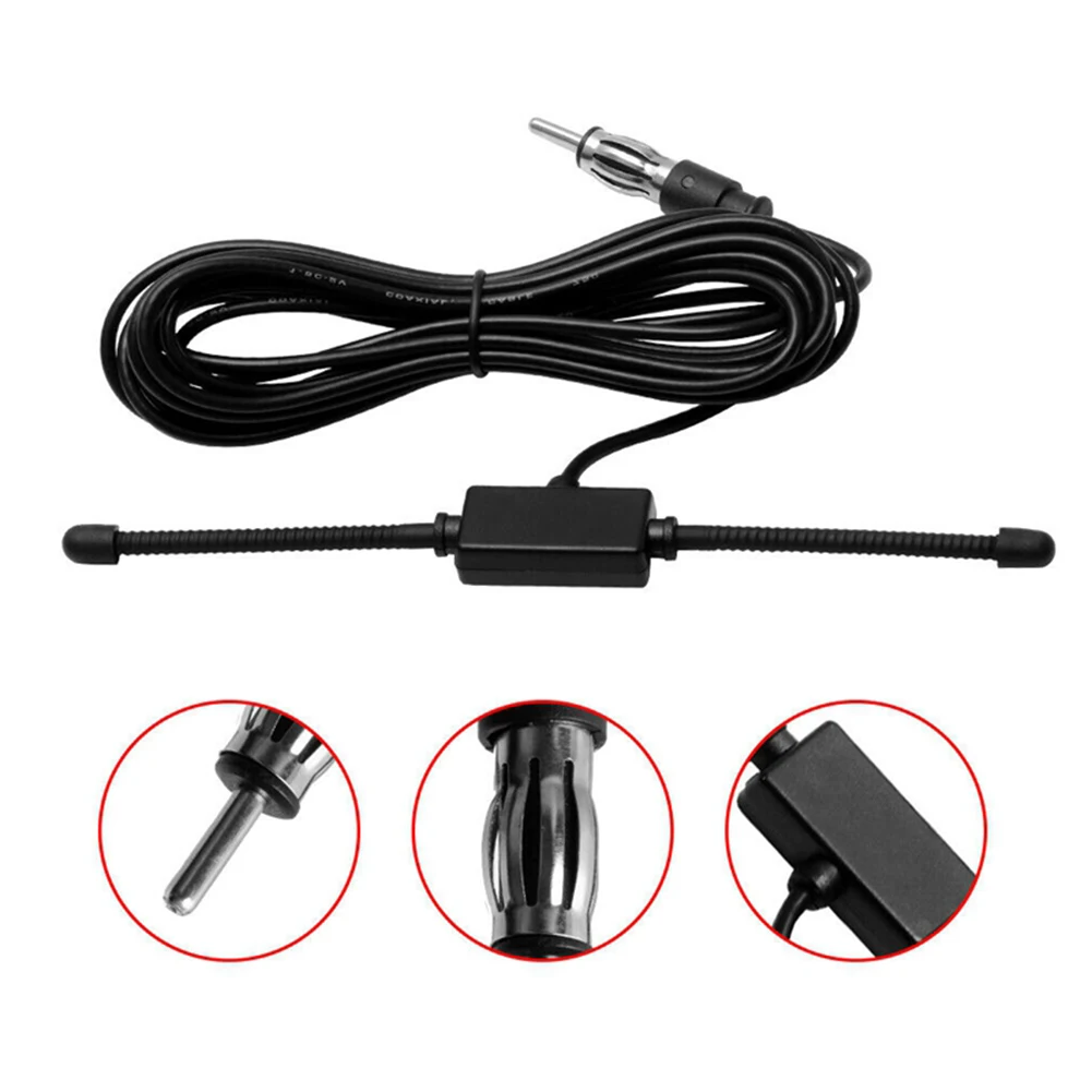 Auto Dipol Antenne Boot Stereo AM FM Glas Antenne Radio Auto – Bild 2