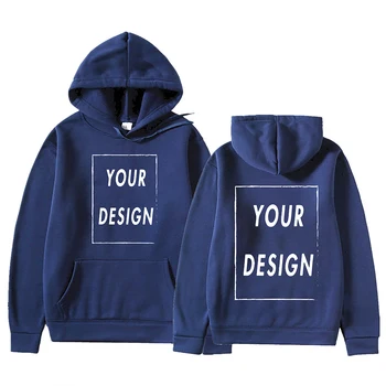 Ihr eigenes Design, Markenlogo/Bild, personalisierbar, überall, für Männer und Frauen, DIY-Kapuzenpullover