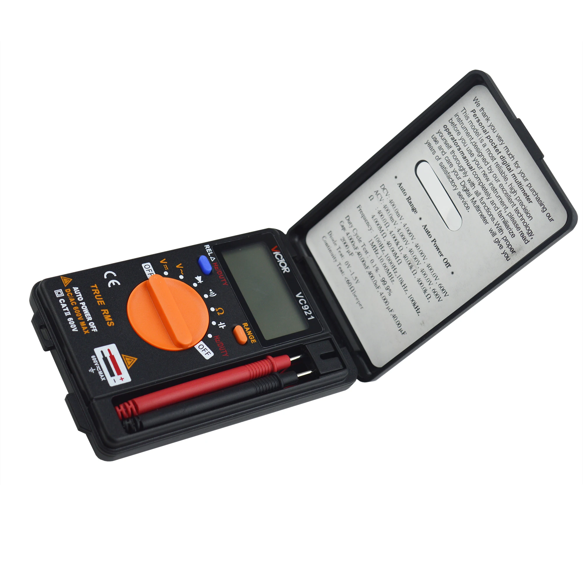 VICTOR VC921 Digitalmultimeter DMM Integrierter persönlicher – Bild 3