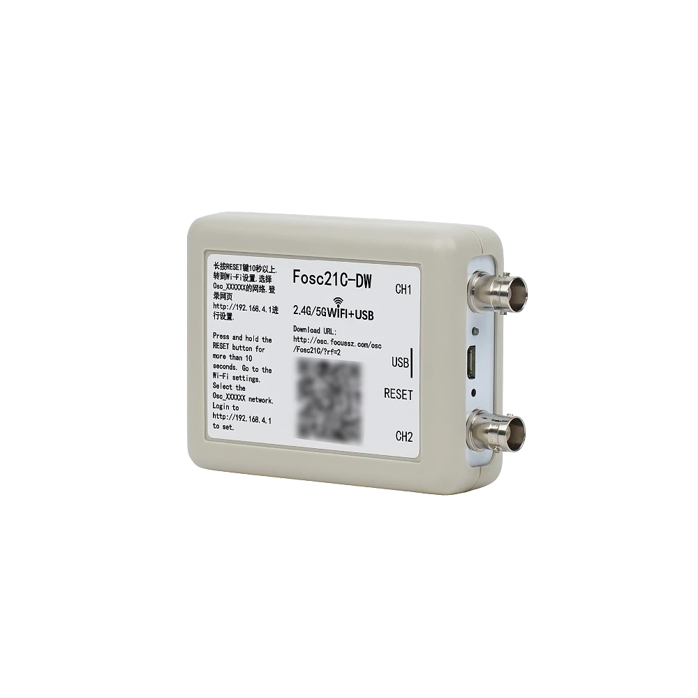 Fosc21C-DW Dualband WIFI + USB-Oszilloskop – Bild 5