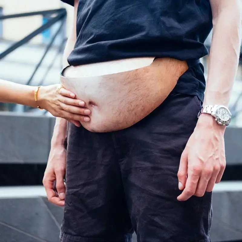 Lustige Bierbauch-Gürteltasche, Innovative Verstellbare – Bild 5