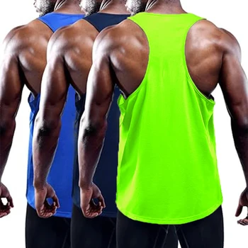 Lauf Tank Top Männer Sommer Sport Gym Weste Quick Dry Training Tanktop Workout Singuletts Mann Fitness