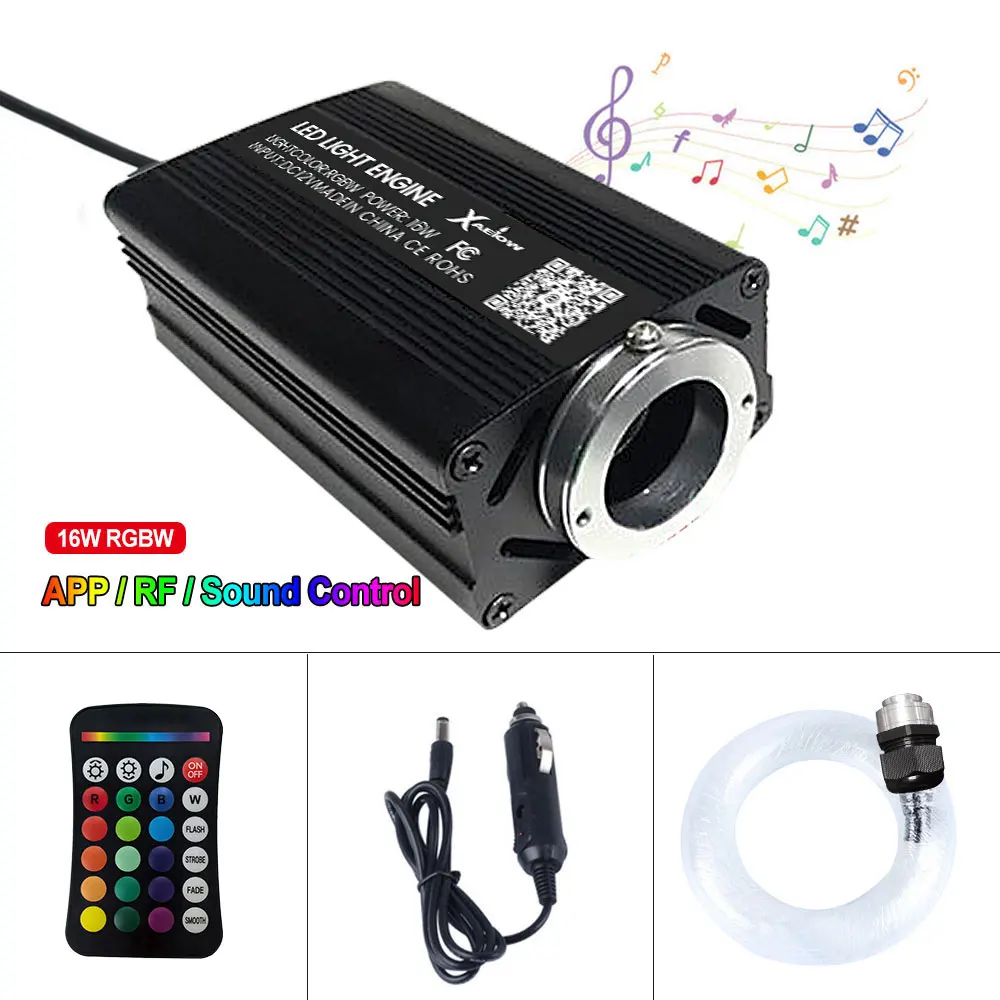Auto Sternen himmel Licht Auto Home Glasfaser Lichter – Bild 5
