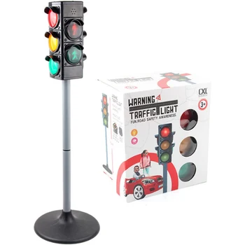 Simulations-Ampel-Spielzeug, Verkehrssignal-Modell, Kinder-Ampel-Spielzeug, Kinder-Puzzle-Spielzeugmodell