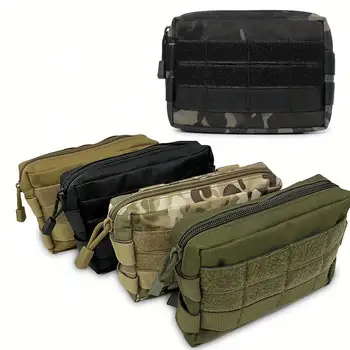 Outdoor EDC Jagd Taktische Molle Tasche Taille Pack Münze Handy Tasche Nylon Tragbare Männer Kulturbeutel